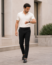 NORVEN Elevate Tailored Trouser in Black