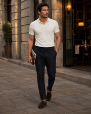 NORVEN Elevate Tailored Trouser in Deep Navy